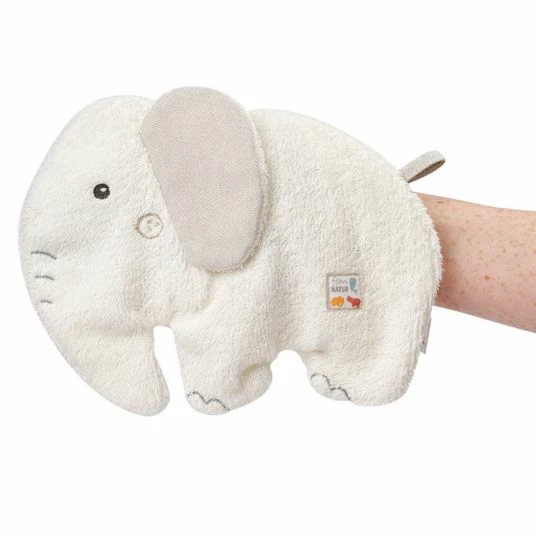 Best Pirce ⭐ Baby Fehn 2-tlg. Badeset Kapuzenbadetuch + Waschhandschuh NATUR aus Bio-Baumwolle 70 x 70 cm - Elefant 😍 7 Best Pirce ⭐ Baby Fehn 2-tlg. Badeset Kapuzenbadetuch + Waschhandschuh NATUR aus Bio-Baumwolle 70 x 70 cm - Elefant 😍 - Image 5