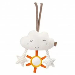 Discount 🤩 Baby Fehn Hängespielzeug / Mini-Mobile Wolke - Natur 🎁