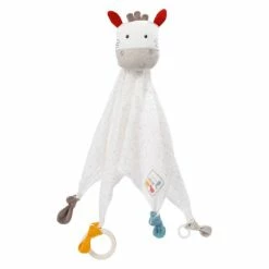 Discount 😉 Baby Fehn Schmusetuch Deluxe NATUR aus Bio-Baumwolle - Zebra 😀