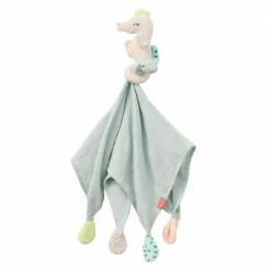 Brand new 🛒 Baby Fehn Schmusetuch Seepferd 42 cm - Meereskinder ✔️