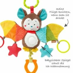 Cheapest 🥰 Baby Fehn Activity-Greifling Bat 25 cm - Jungle Heroes 👍 -Toys & Gifts Store baby fehn spieltier zum aufhangen activity greifling fledermaus 25 cm jungle heroes 067712 d2