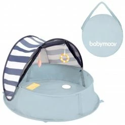 Deals ⌛ Babymoov Spielzelt & Planschbecken 3in1 Aquani - Marinière 💯