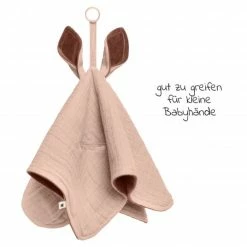 Flash Sale 🎁 Bibs Schmusetuch mit Känguru-Ohren und Schnullerbefestigung - Blush ❤️ -Toys & Gifts Store bibs schmusetuch mit kanguru ohren und schnullerbefestigung blush 9405244 d3
