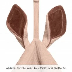 Flash Sale 🎁 Bibs Schmusetuch mit Känguru-Ohren und Schnullerbefestigung - Blush ❤️ -Toys & Gifts Store bibs schmusetuch mit kanguru ohren und schnullerbefestigung blush 9405244 d4