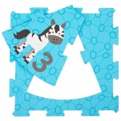 Flash Sale 🎁 Bieco Puzzlematte 18-tlg. - Tiere - Blau 👏 -Toys & Gifts Store bieco puzzlematte 18 tlg tiere blau 19003764 d2