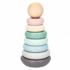 New 🌟 Bieco Stapelturm - Regenbogen - Rosa ❤️