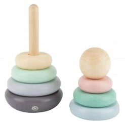 New 🌟 Bieco Stapelturm - Regenbogen - Rosa ❤️ -Toys & Gifts Store bieco stapelturm regenbogen rosa 24330018 d2