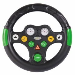 Top 10 💯 BIG Steering Wheel Sound Wheel for BIG Tractor and Bobby Car - Black Green ✔️ -Toys & Gifts Store big lenkrad sound wheel fur big traktor und bobby car schwarz grun 800056488 d1