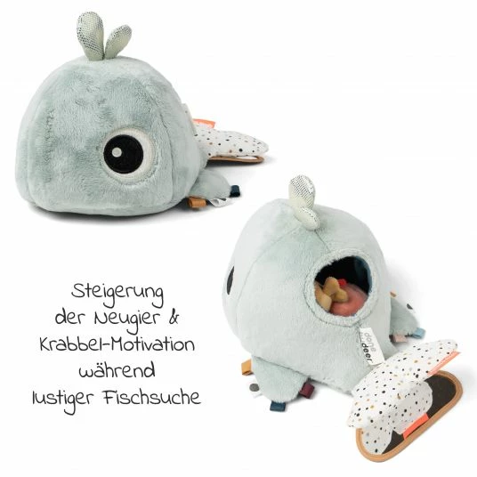 Brand new β€οΈ Done by Deer 4-tlg. Activity-Spieltier - Hide & Seek - Wally - Blau π 4 Brand new β€οΈ Done by Deer 4-tlg. Activity-Spieltier - Hide & Seek - Wally - Blau π - Image 2