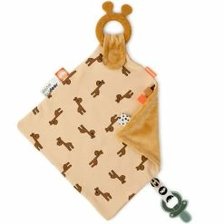 Deals 🔥 Done by Deer Schmusetuch mit Beißring & Schnullerhalter - Raffi - Mustard ✨