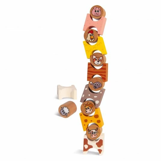 Hot Sale ✔️ Eichhorn 14-tlg. Stapelspiel - Bauernhof 🤩 3 Hot Sale ✔️ Eichhorn 14-tlg. Stapelspiel - Bauernhof 🤩