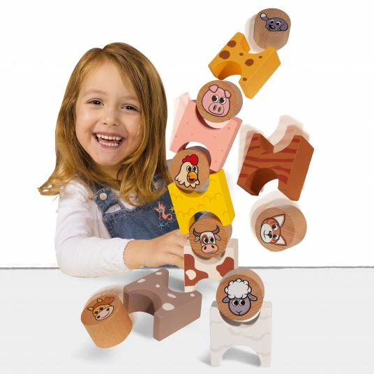 Hot Sale ✔️ Eichhorn 14-tlg. Stapelspiel - Bauernhof 🤩 4 Hot Sale ✔️ Eichhorn 14-tlg. Stapelspiel - Bauernhof 🤩 - Image 2