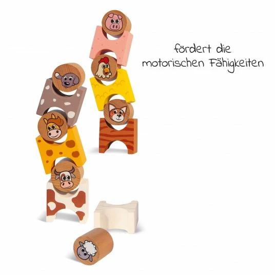 Hot Sale ✔️ Eichhorn 14-tlg. Stapelspiel - Bauernhof 🤩 6 Hot Sale ✔️ Eichhorn 14-tlg. Stapelspiel - Bauernhof 🤩 - Image 4