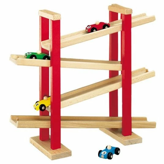 Promo π€© Eichhorn Wooden car racetrack with 4 cars π― 3 Promo π€© Eichhorn Wooden car racetrack with 4 cars π―