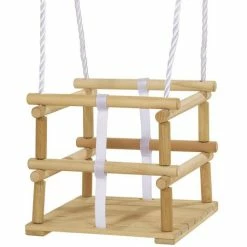 Top 10 🤩 Eichhorn Outdoor lattice swing made of wood - Nature 🥰