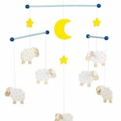 Cheap ⌛ Goki Wood-Mobile Sheep 🔥