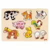Cheap 🔔 Goki Puzzle farm - animal children ⌛ -Toys & Gifts Store goki steckpuzzle bauernhof tierkinder 8 teile 57873 d0