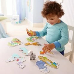 New 👏 Haba 6 erste Puzzles Zoo mit Spielfigur - 20 Teile 👍 -Toys & Gifts Store haba 6 erste puzzles zoo mit spielfigur 20 teile 4276 d4