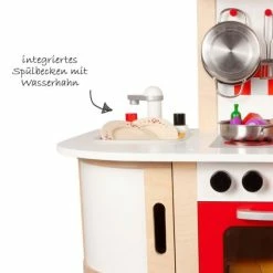 Deals 🎉 Hape Wooden play kitchen Kitchen dream incl. 4-piece accessories 💯 -Toys & Gifts Store hape holz spielkuche kuchentraum inkl 4 tlg zubehor e8018 d3