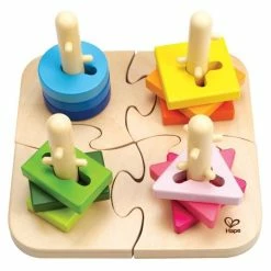 Coupon 🔥 Hape Creative plug puzzle 16 pieces ✨