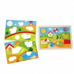 Cheapest 🥰 Hape Pepe & Friends Sonnental Puzzle 👍