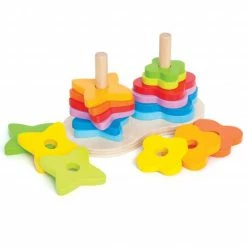 Brand new 🎉 Hape Steckspiel - Regenbogen ❤️