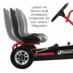 Best Sale 😀 Hauck Toys for Kids Gokart & Tretauto Blizzard mit verstellbarem Schalensitz (4-8 Jahre) - Red ❤️ -Toys & Gifts Store hauck toys for kids gokart tretauto blizzard mit verstellbarem schalensitz 4 8 jahre red t91402 d5