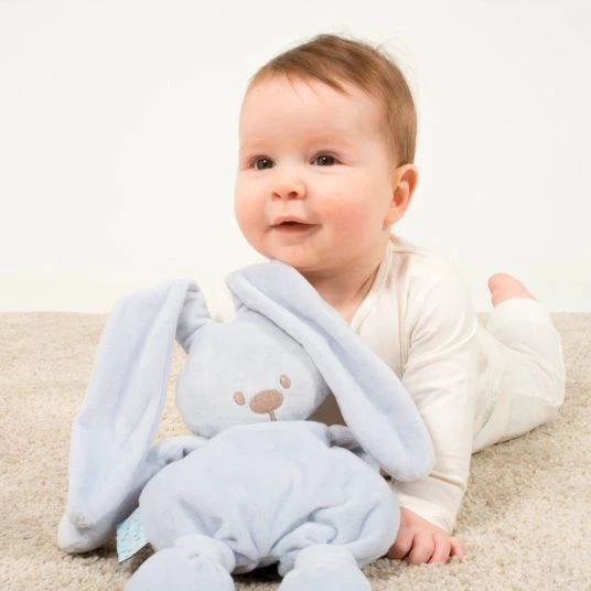 Discount π Nattou Soft toy rabbit Lapidou 36 cm - Light Blue π 5 Discount π Nattou Soft toy rabbit Lapidou 36 cm - Light Blue π - Image 3