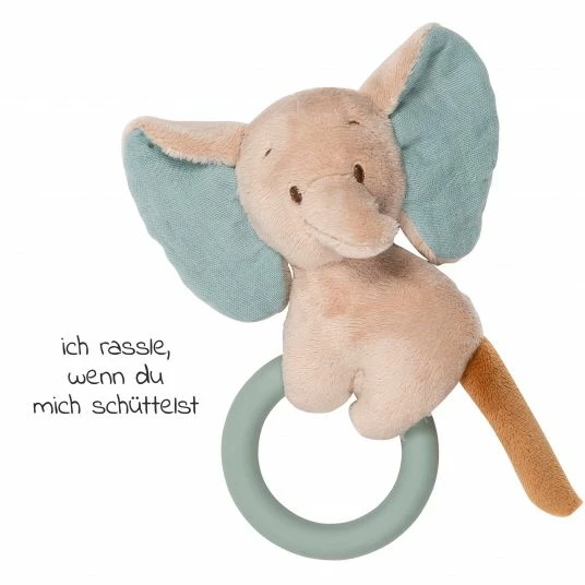 Coupon 💯 Nattou Mini-Rassel-Tier Elefant 16 cm - Luna & Axel 🤩 4 Coupon 💯 Nattou Mini-Rassel-Tier Elefant 16 cm - Luna & Axel 🤩 - Image 2
