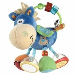Discount 💯 Playgro Rattle Horse Clip Klapp - Blue ✨