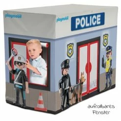 Hot Sale 👏 Playmobil Spielzelt Polizei Station - 145x68 cm 💯 -Toys & Gifts Store playmobil spielzelt polizei station 145x68 cm d76301 d3