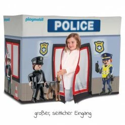 Hot Sale 👏 Playmobil Spielzelt Polizei Station - 145x68 cm 💯 -Toys & Gifts Store playmobil spielzelt polizei station 145x68 cm d76301 d4