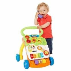 Cheapest ✨ Vtech 2 in 1 play and running carriage - Orange 🤩 -Toys & Gifts Store vtech spiel und laufwagen 2 in 1 orange 80 077064 d3