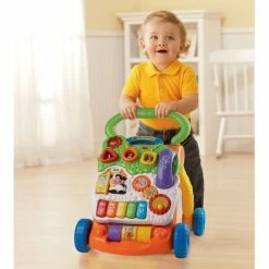 Cheapest ✨ Vtech 2 in 1 play and running carriage - Orange 🤩 -Toys & Gifts Store vtech spiel und laufwagen 2 in 1 orange 80 077064 d4